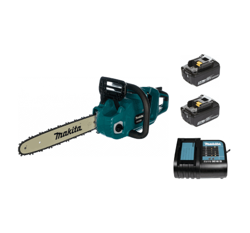 Пила цепная аккумуляторная Makita DUC353Z+ (з.у.630881-4 + 2 аккум 632G12-3)