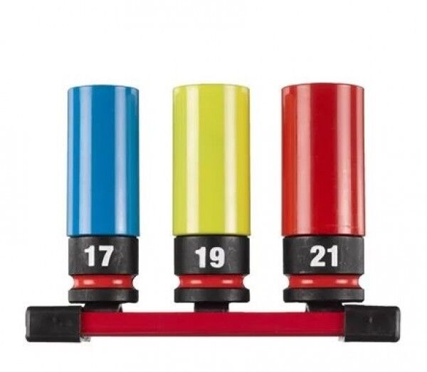 Набор головок Milwaukee Shockwave 1/2" 3шт (4932493370),