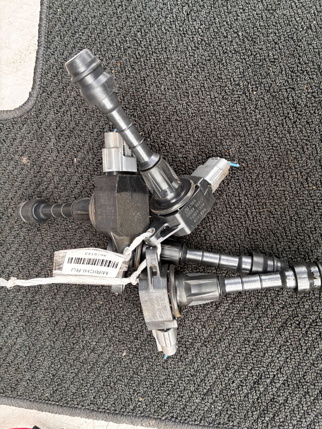 Катушка зажигания на Nissan March AK12 CR12DE 22448-AX001  IC-DL026  LC-016-8281