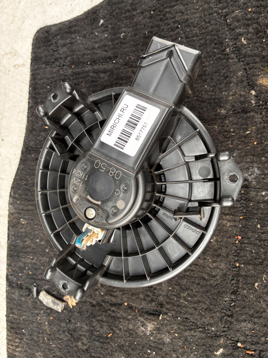 Мотор печки на Honda Freed GB3