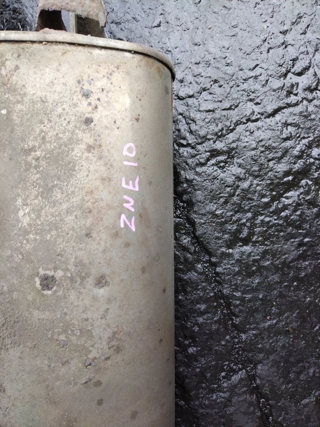 Глушитель на Toyota Wish ZNE10G 1ZZ-FE