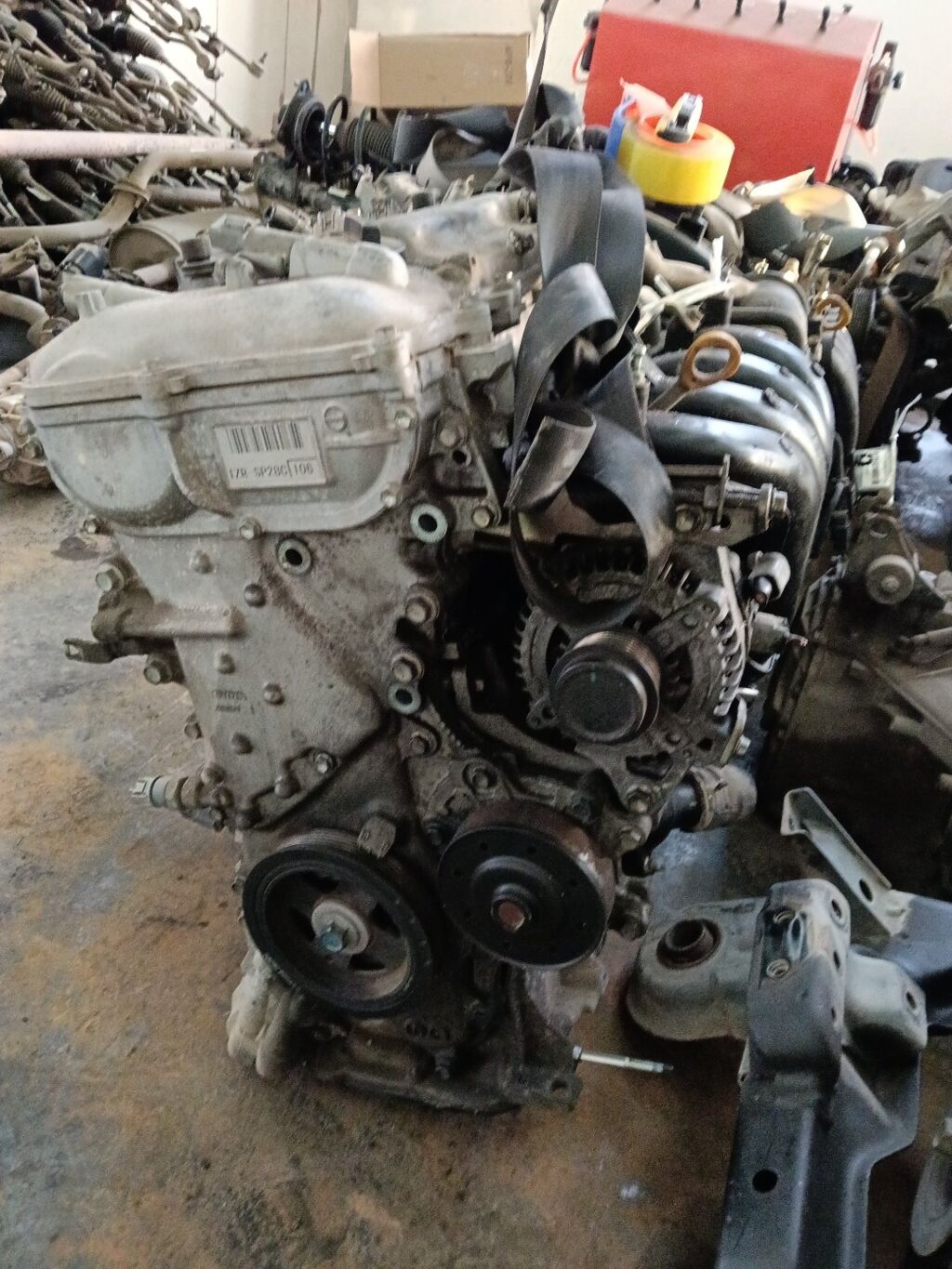 Двигатель на Toyota Vios ZSP92L 1ZR-FE