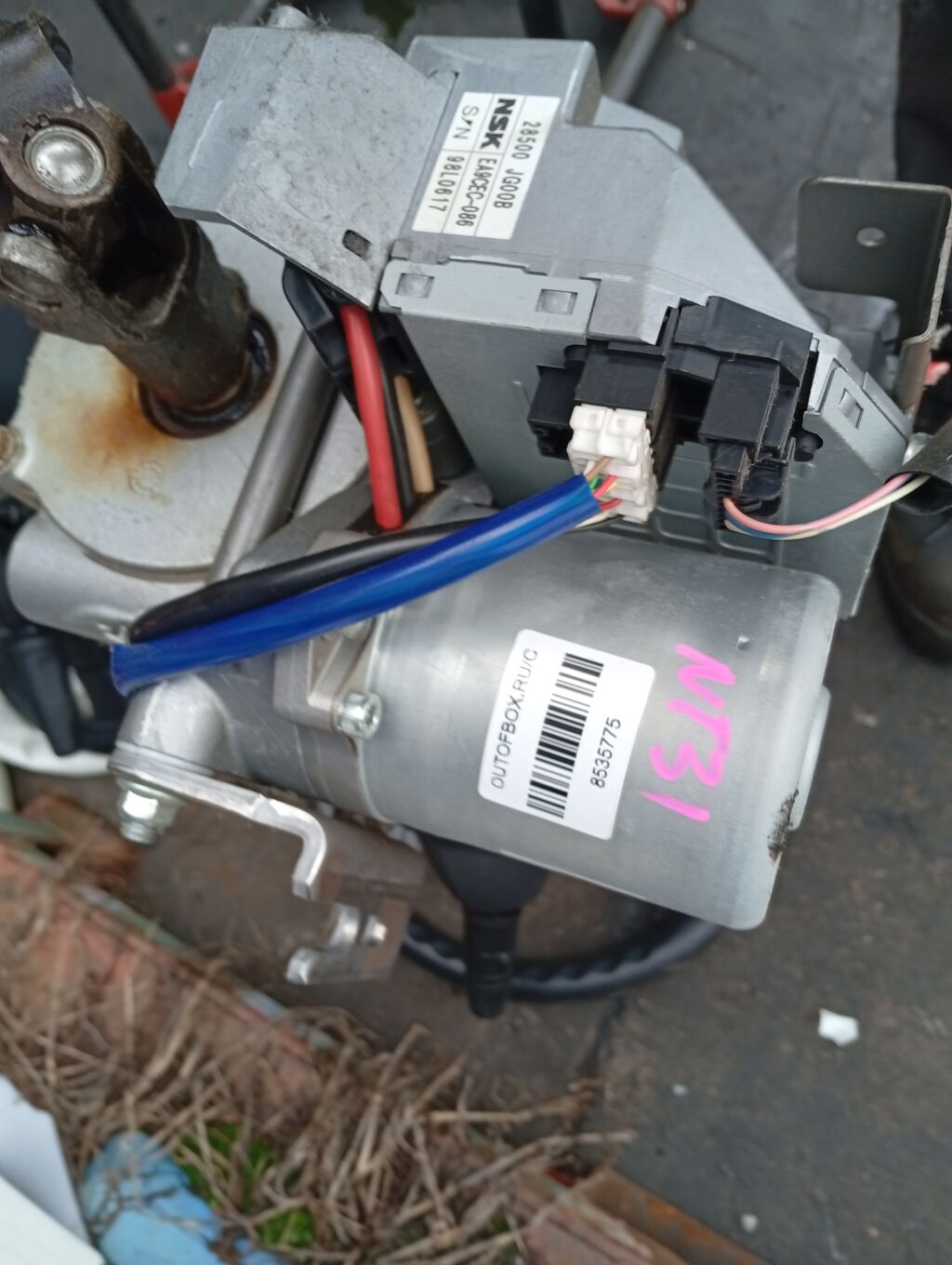 Рулевая колонка на Nissan X-Trail NT31