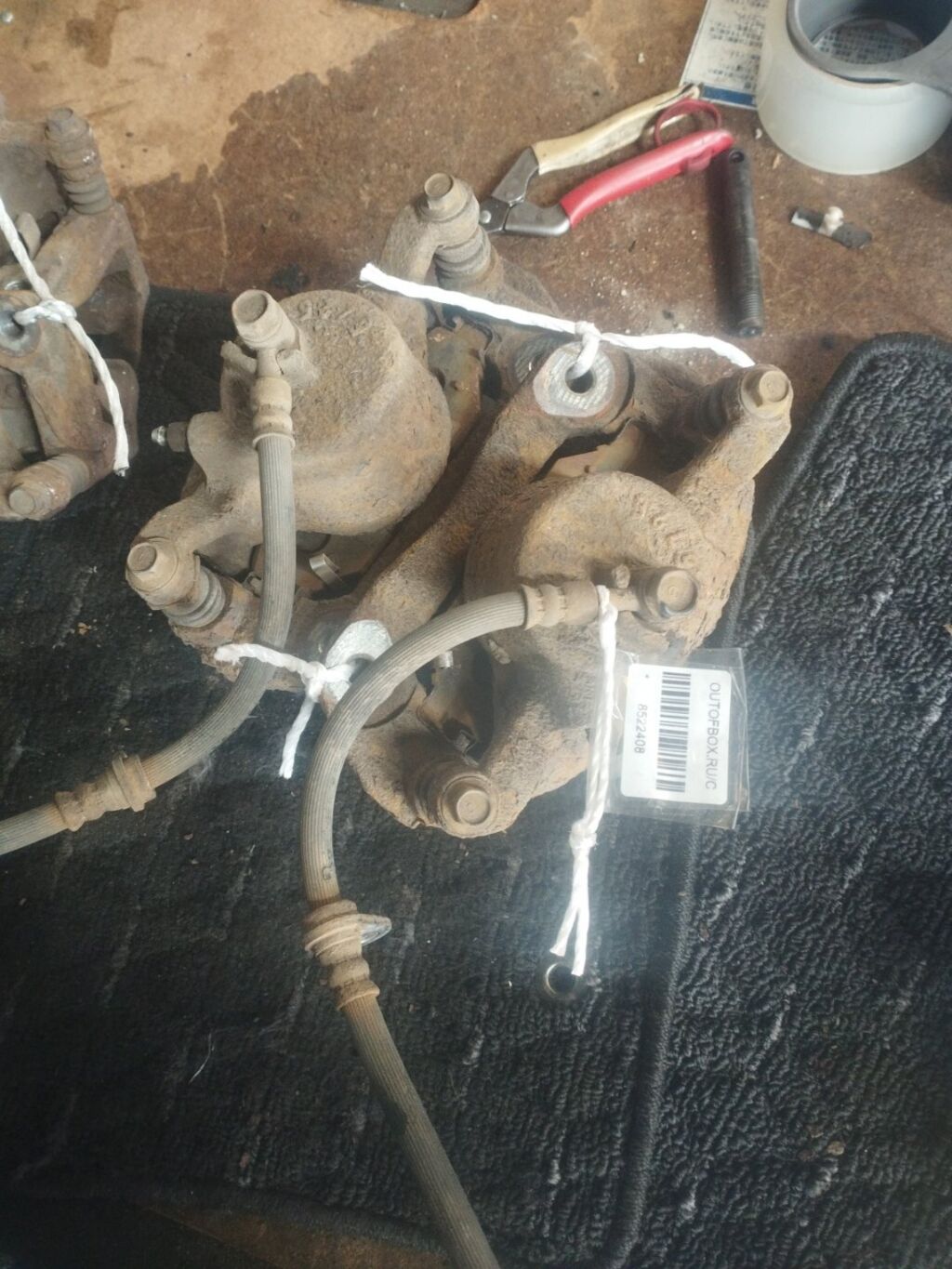 Суппорт на Honda Stepwgn RK5 R20A, Переднее расположение