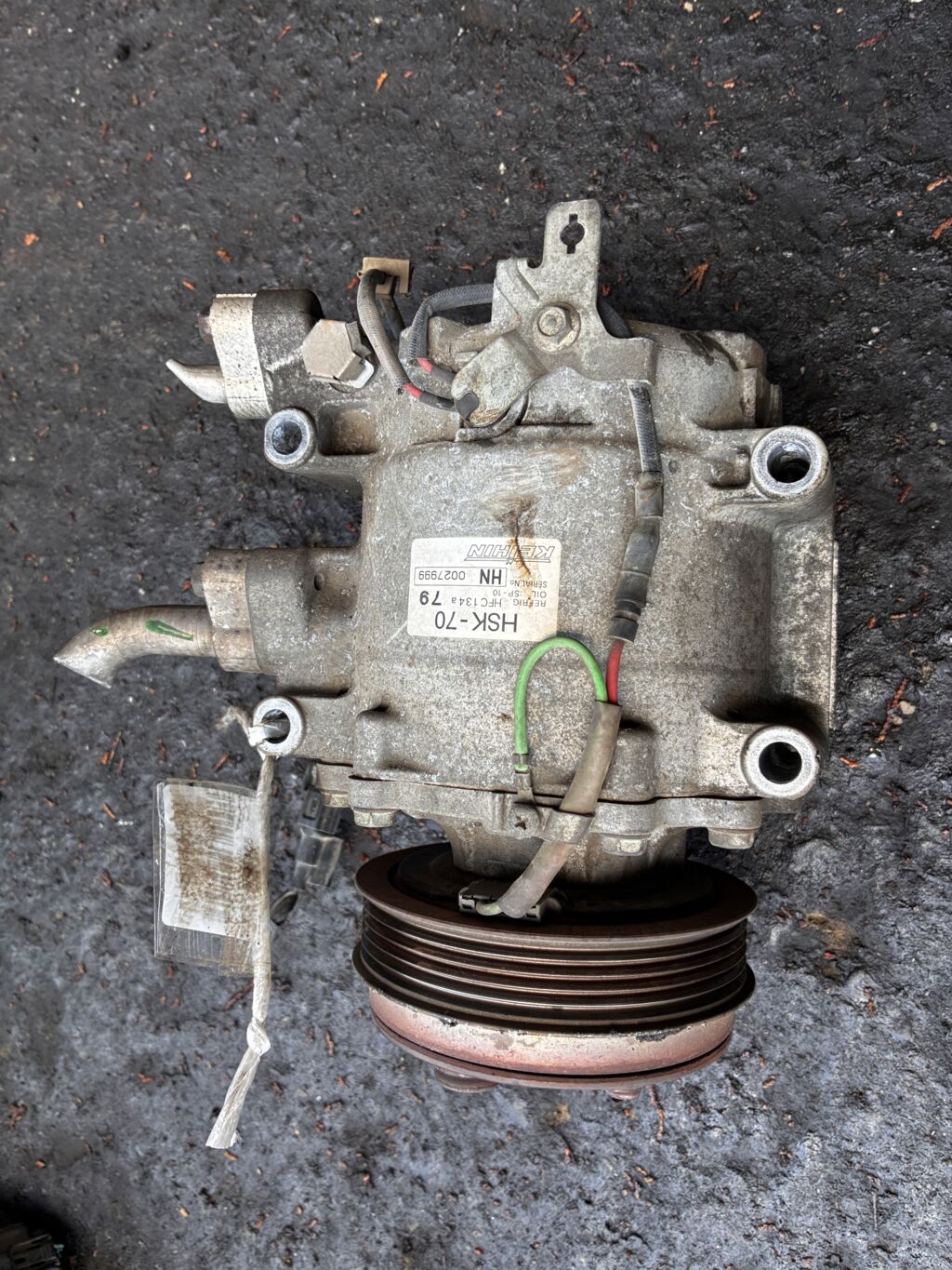 Компрессор кондиционера на Honda Freed GB3 L15A