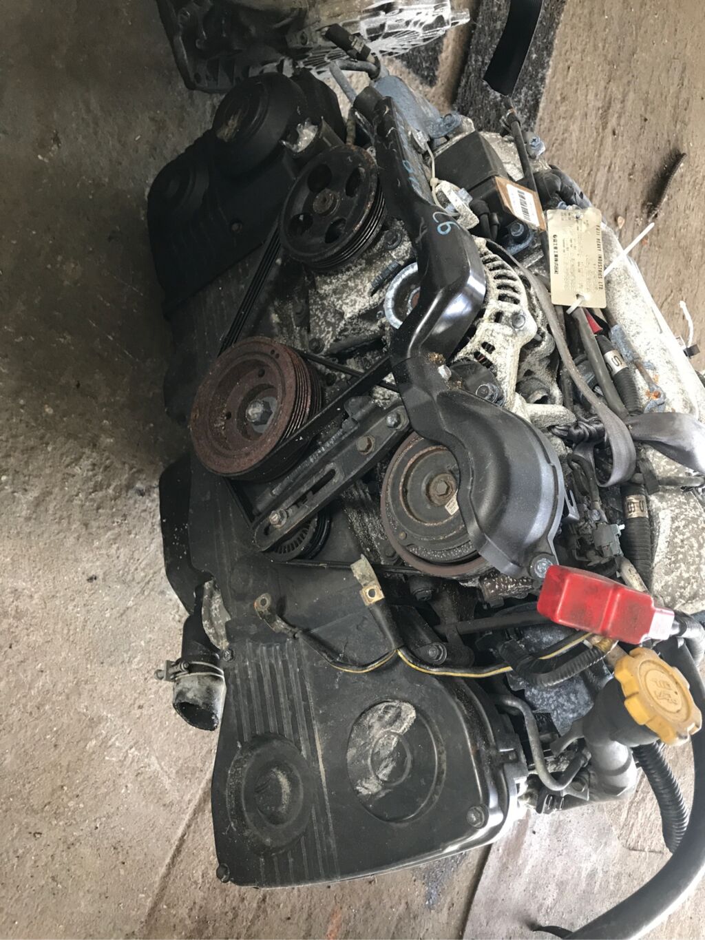 Двигатель на Subaru Legacy Wagon BH5 EJ204