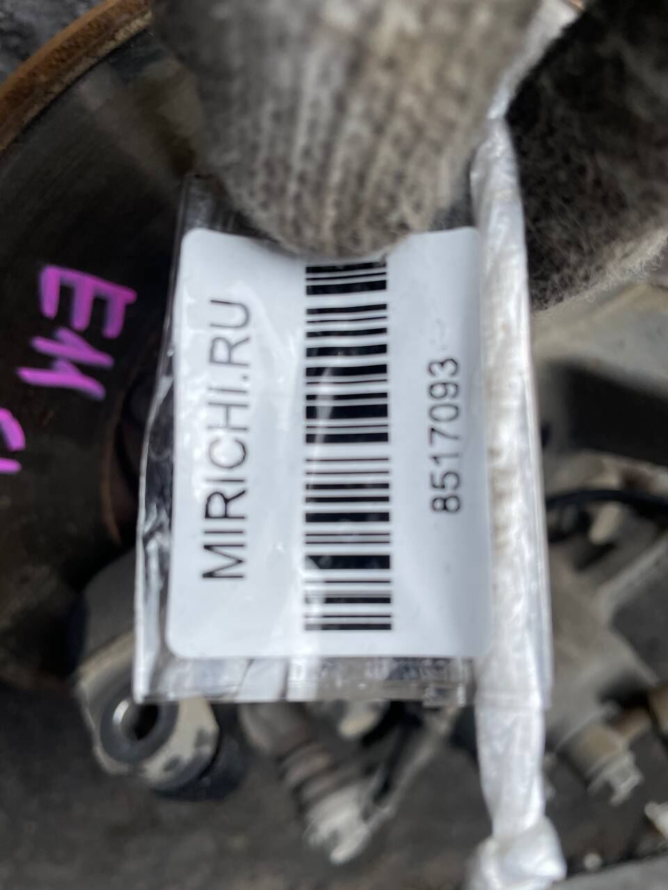 Ступица на Nissan Note E11 HR15DE, Переднее Левое расположение