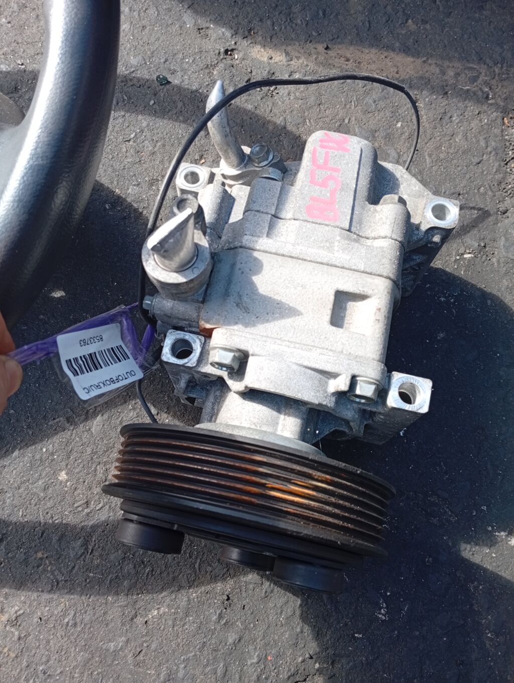 Компрессор кондиционера на Mazda Axela BL5FW ZY-VE H12A1AX4EY