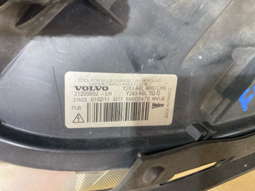 Фара 31299992 31299992 на Volvo V60 FW Фото 3
