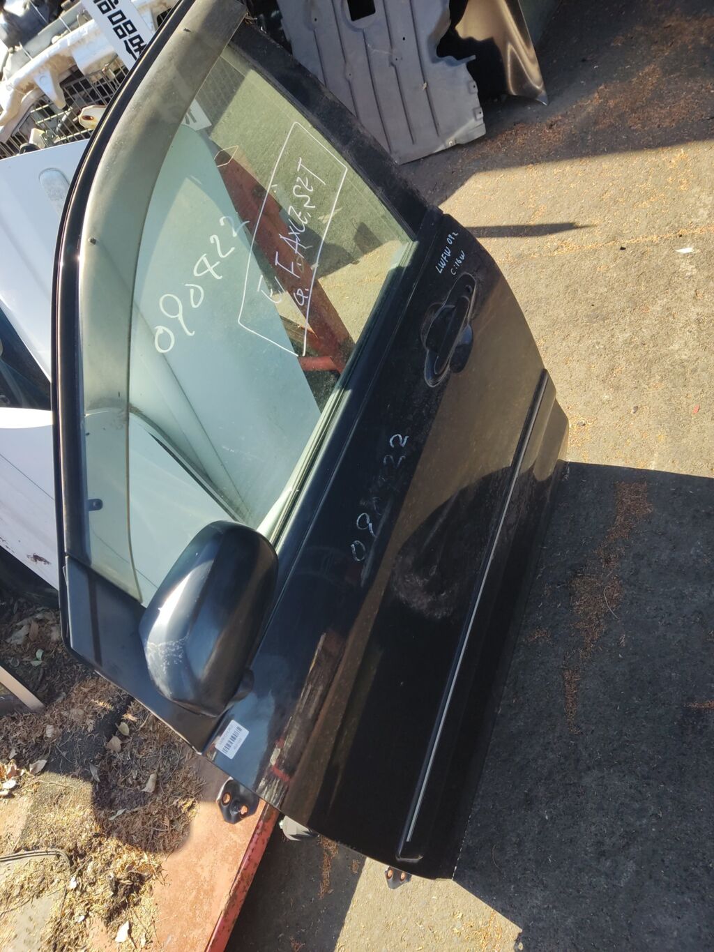 Дверь боковая на Mazda Mpv LWFW, Переднее Левое расположение