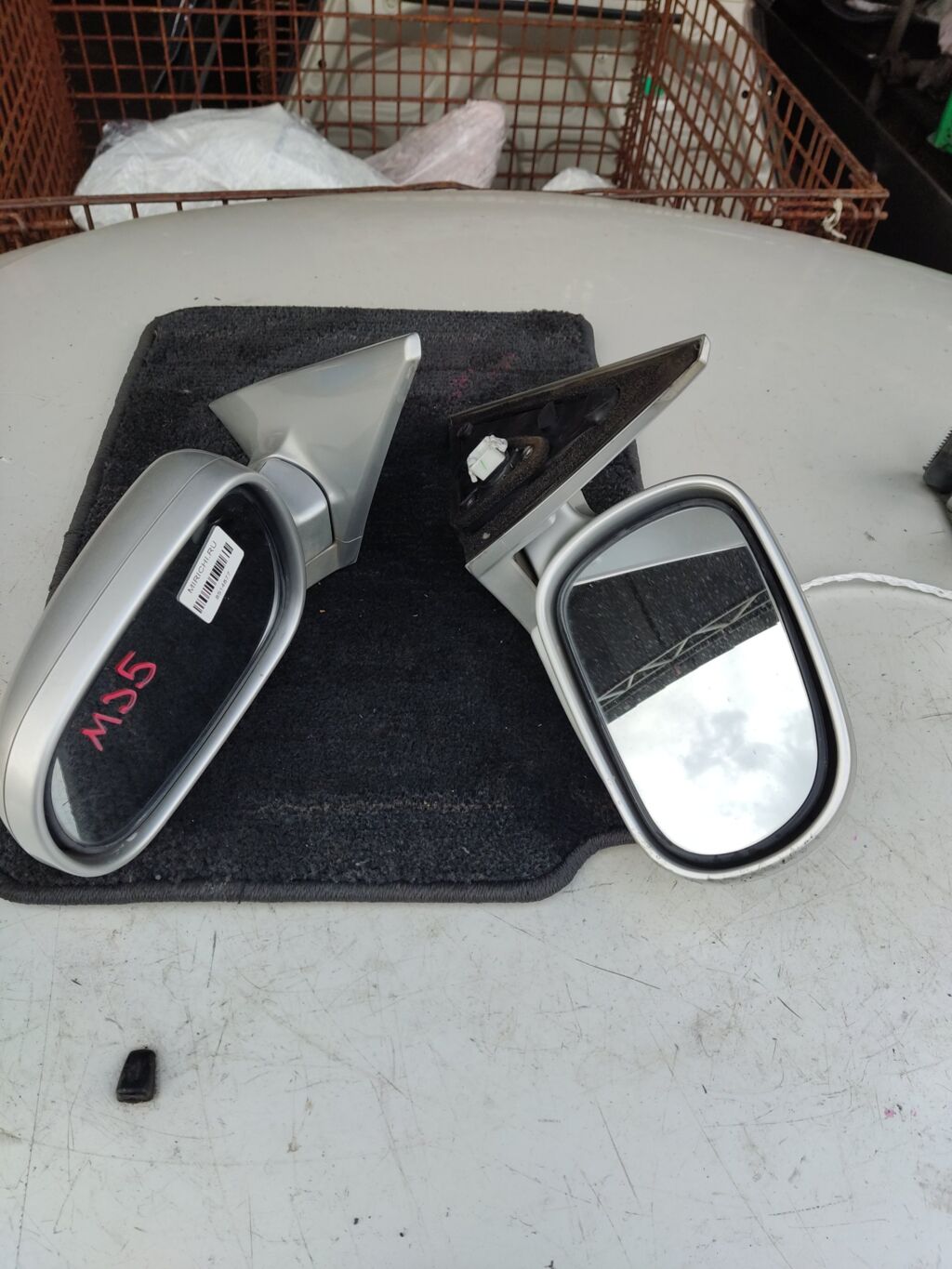 Зеркало двери боковой на Honda Domani MB3