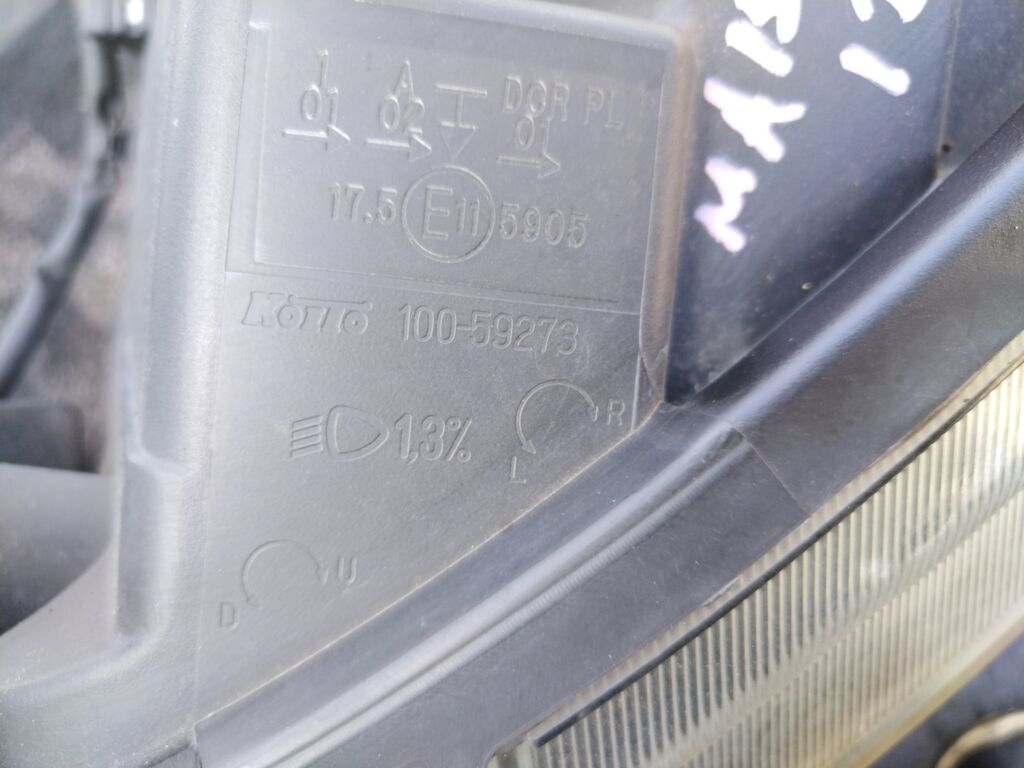 Фара на Suzuki Wagon R Solio MA15S 100-59273, Левое расположение