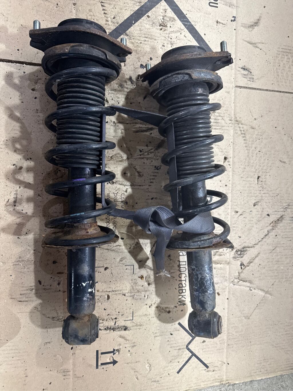 Стойка амортизатора на Subaru Impreza GH2 EL154, Заднее расположение