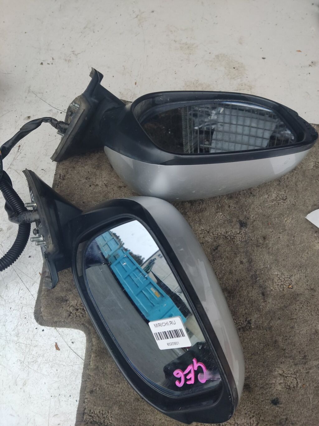 Зеркало двери боковой на Honda Fit GE6