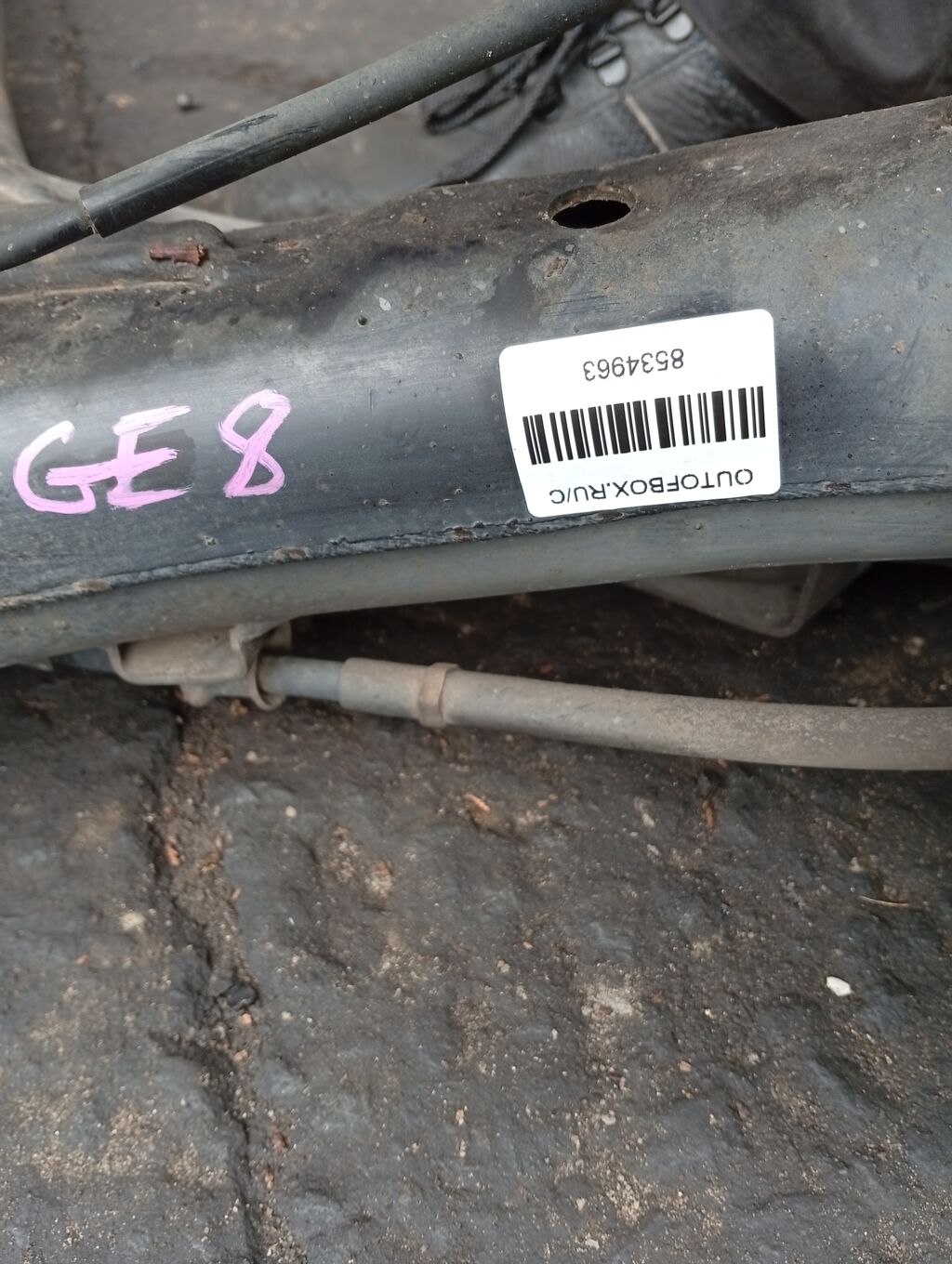 Балка подвески на Honda Fit GE8 L15A Фото 2