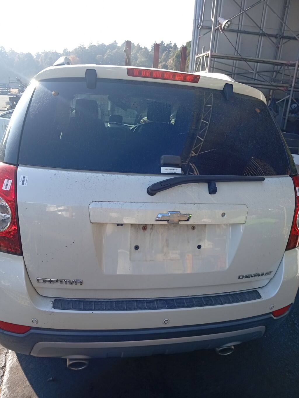 Дверь задняя на Chevrolet Captiva C140
