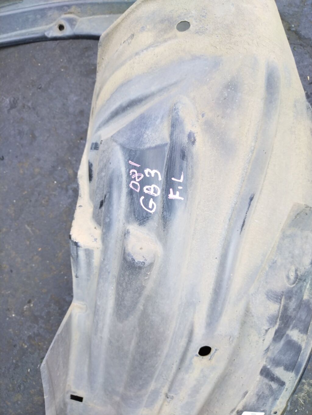 Подкрылок на Honda Freed GB3 L15A, Переднее Левое расположение