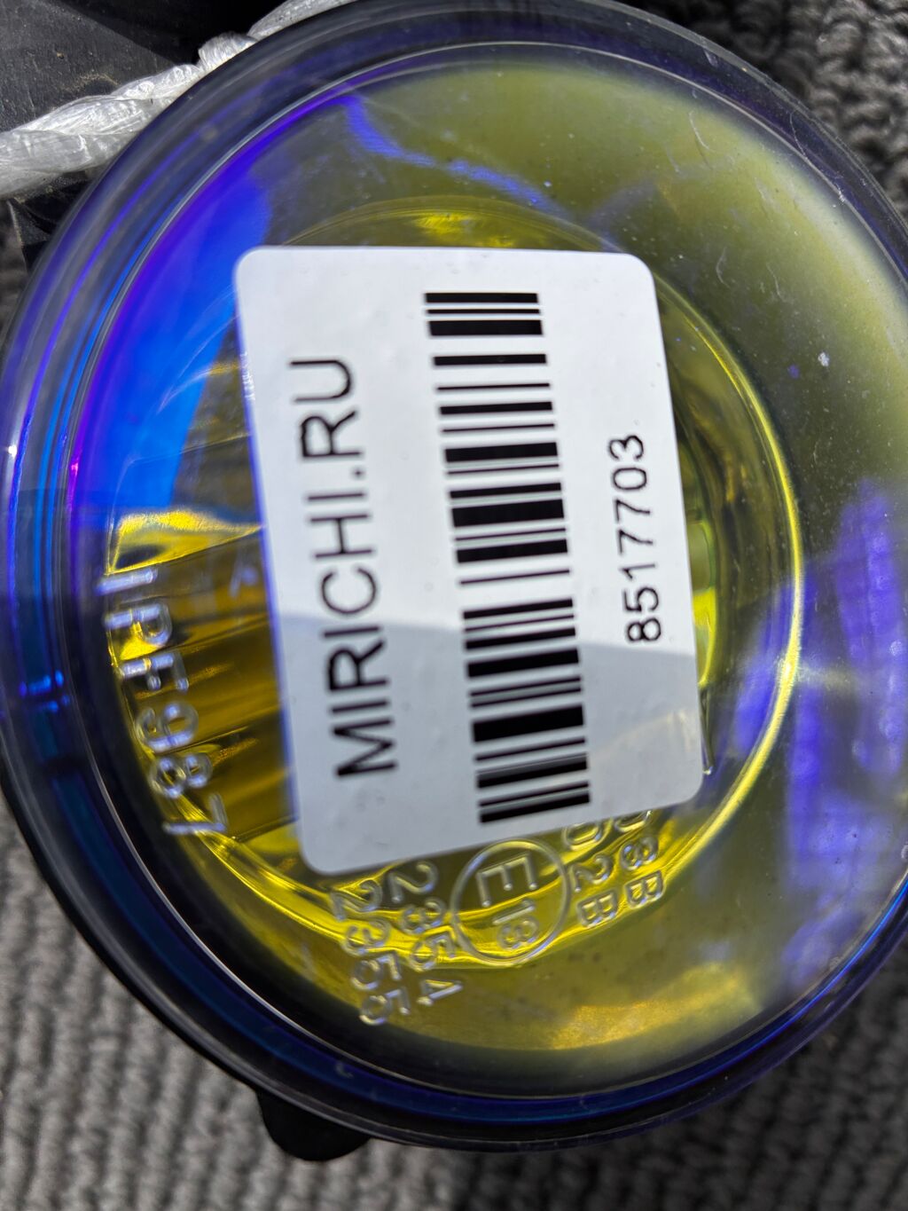 Туманка бамперная на Toyota Sienta NCP81G IPF987