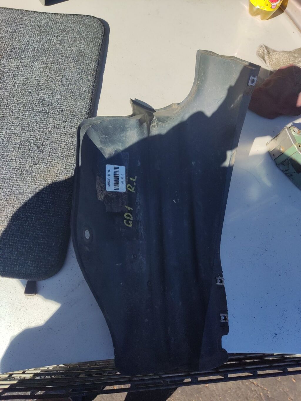 Подкрылок на Honda Fit GD1 L13A 74591-SAA-900, Заднее Левое расположение
