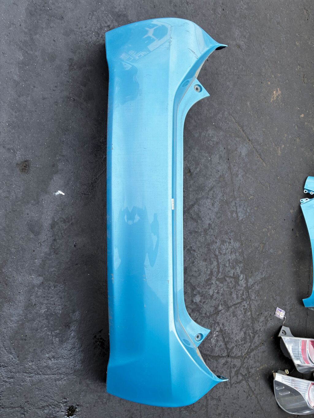 Бампер на Toyota Aqua NHP10 52159-52790, Заднее расположение