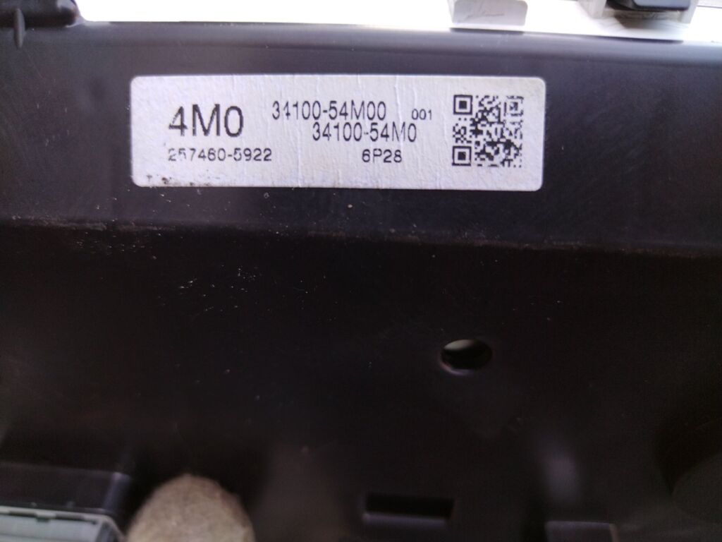 Спидометр на Suzuki Wagon R Solio MA15S K12B 34100-54M00