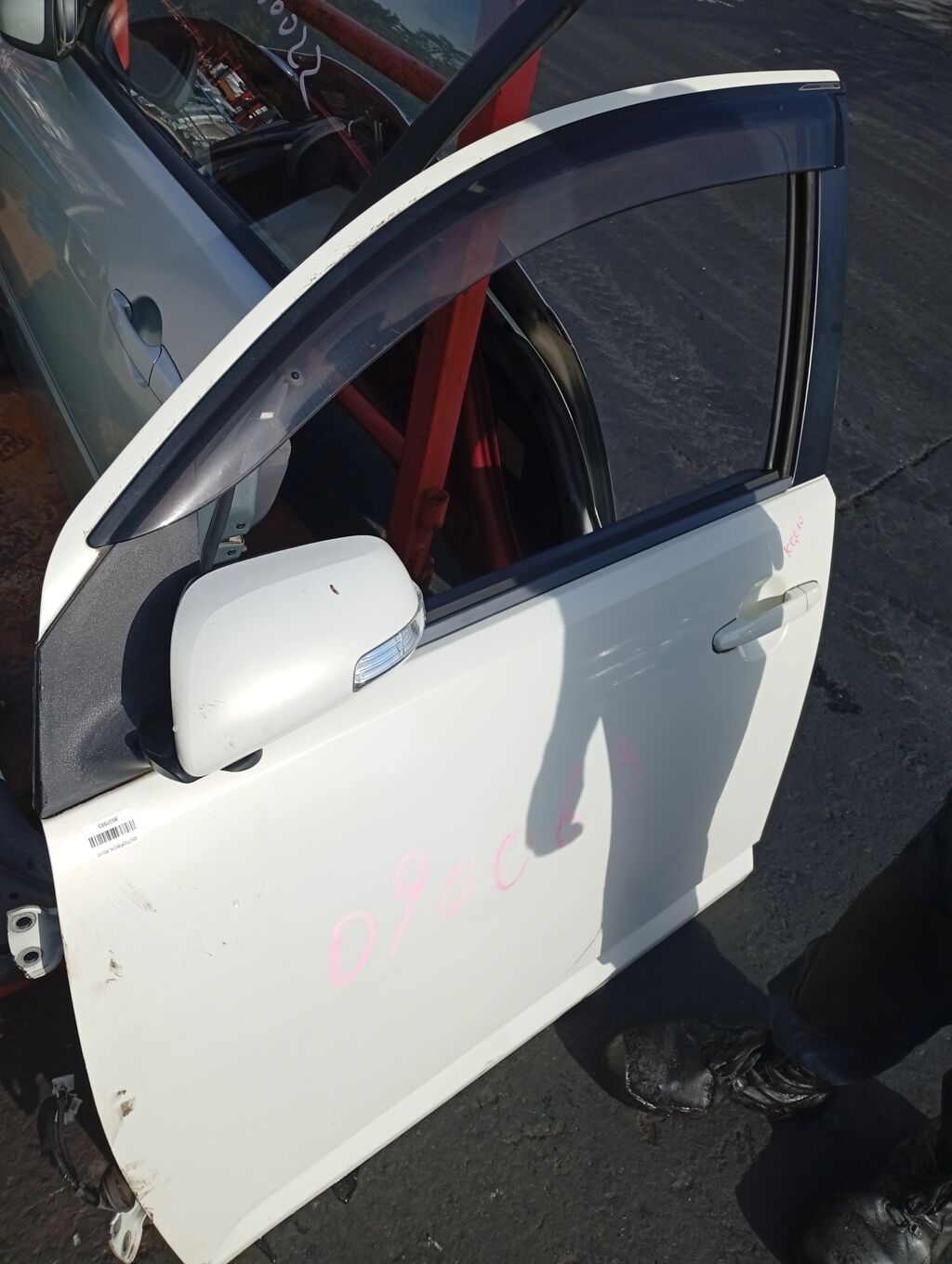 Дверь боковая на Toyota Passo QNC10, Переднее Левое расположение