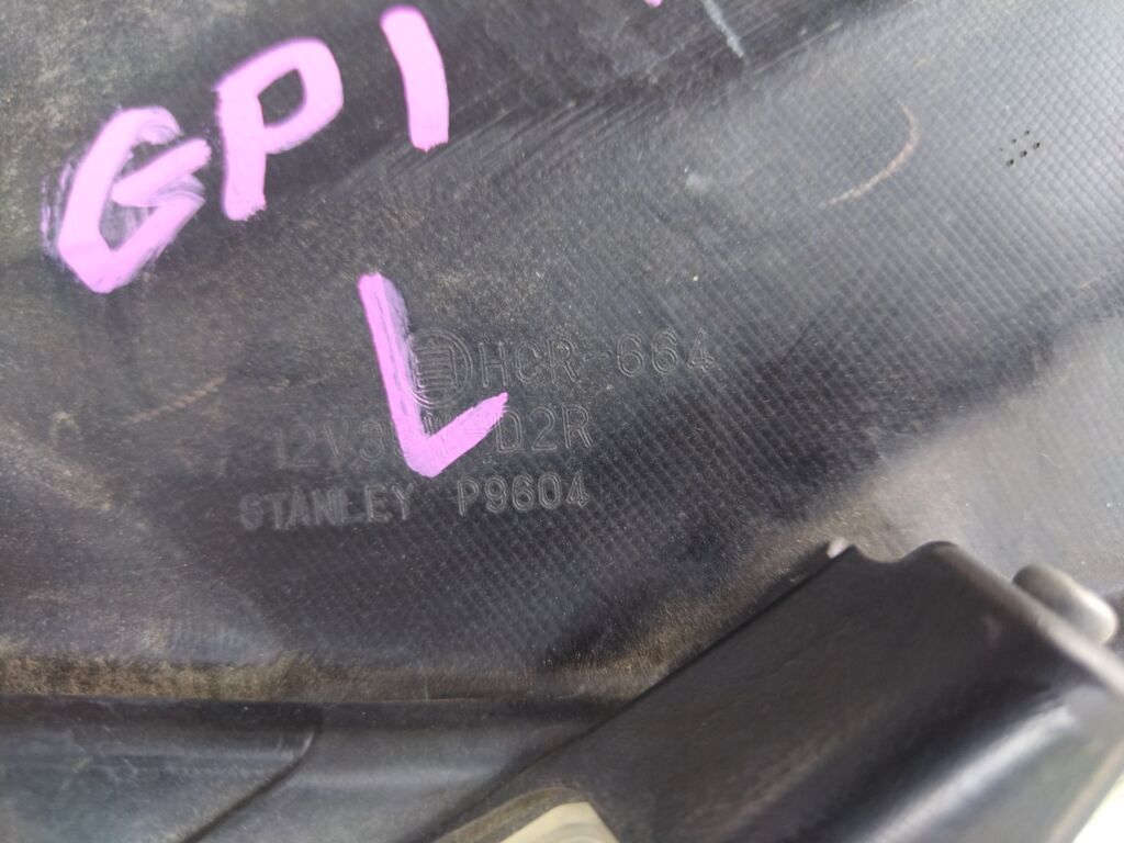 Фара на Honda Fit Hybrid GP1 P9604, Левое расположение