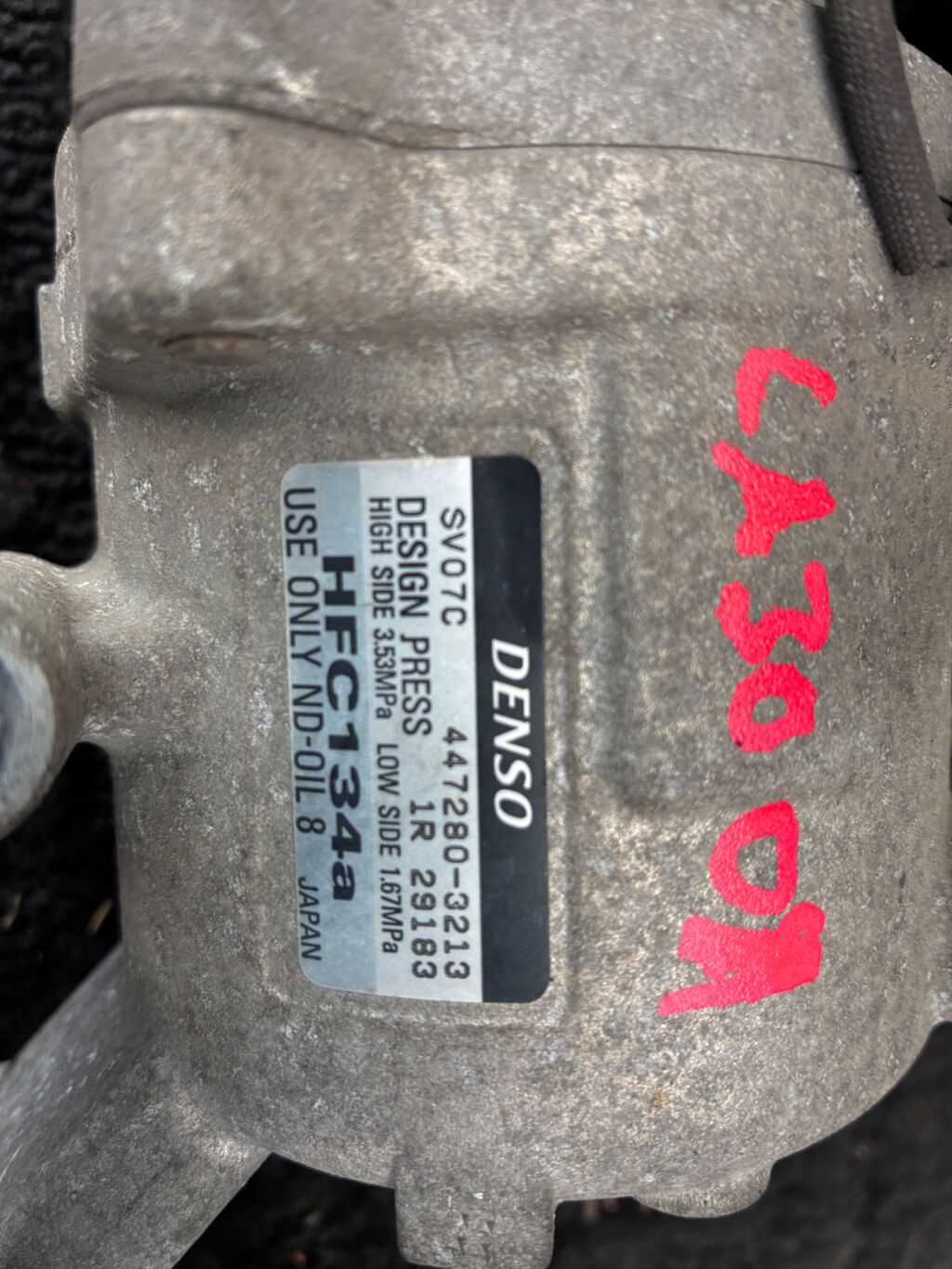 Компрессор кондиционера на Toyota Pixis Epoch LA300A KF-VE 447280-3213