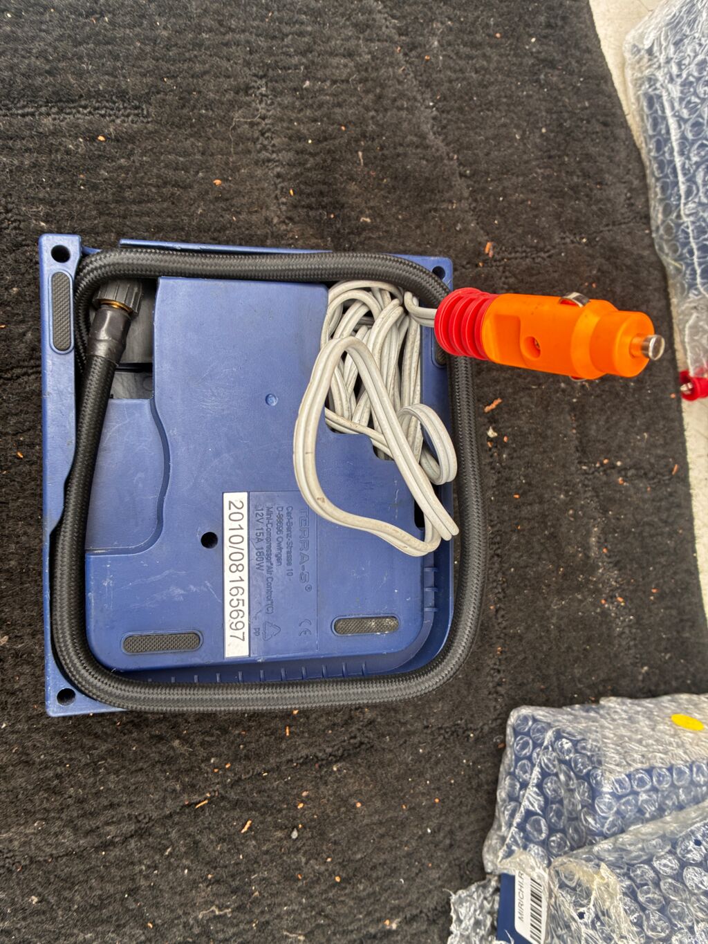 Компрессор для колес на Honda