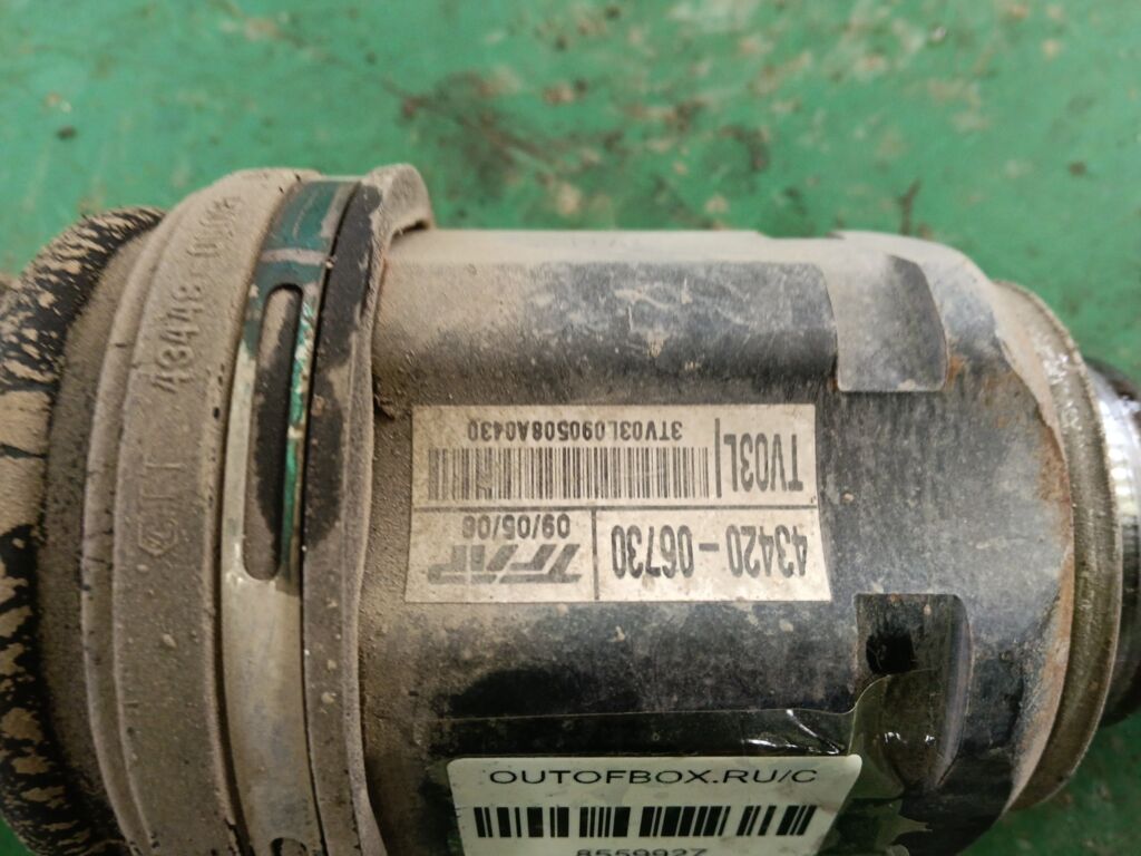 Привод на Toyota Camry ACV40 2AZ-FE 43420-06730, Переднее Левое расположение