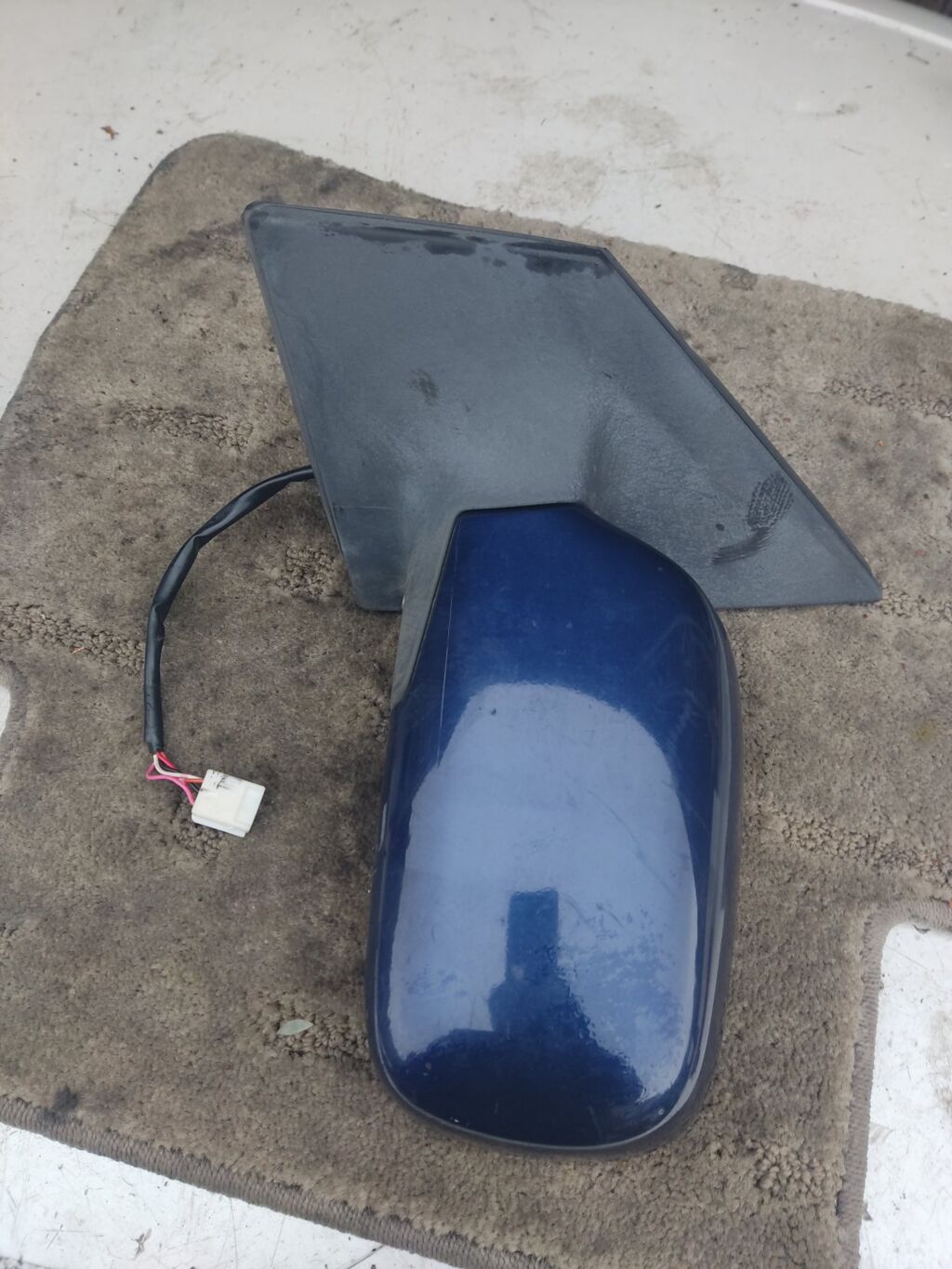 Зеркало двери боковой на Toyota Platz NCP12, Левое расположение