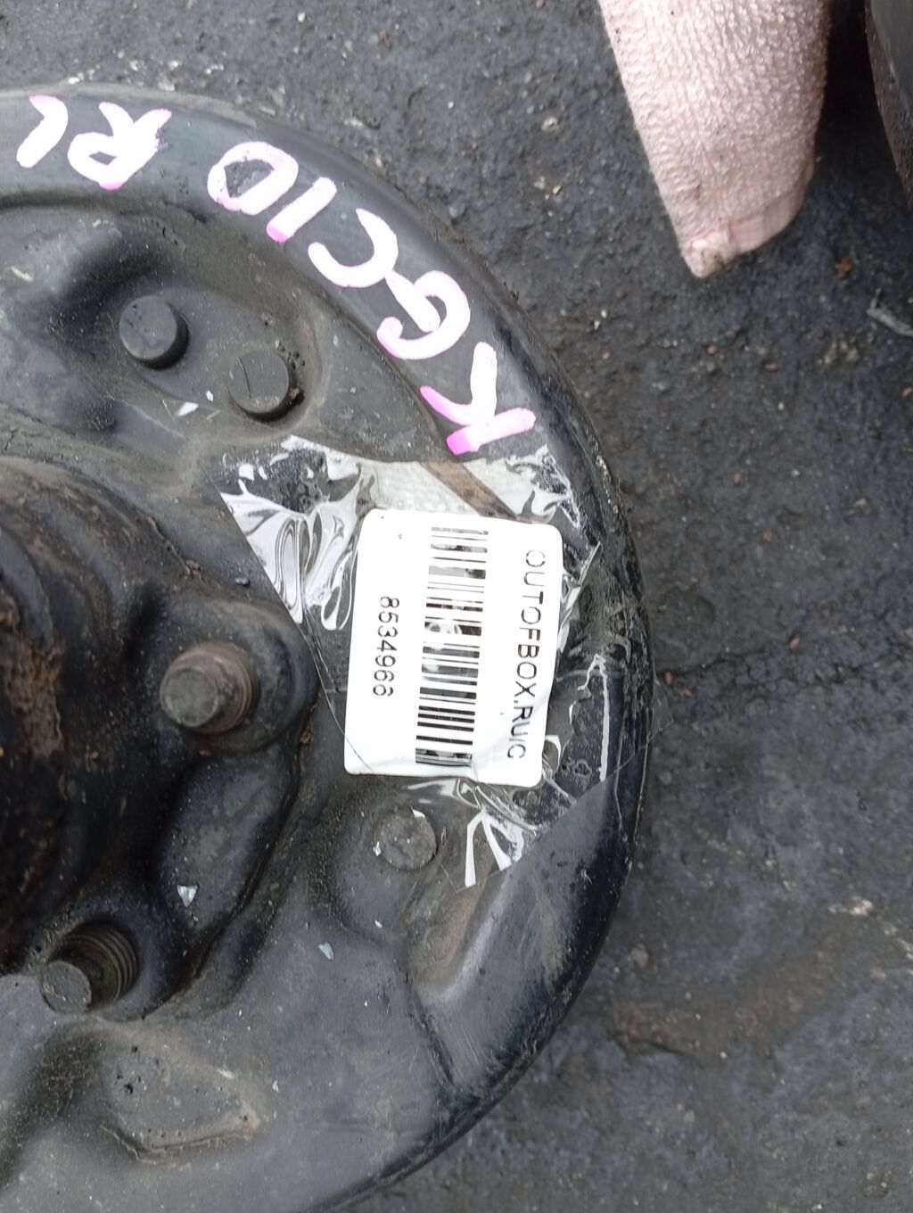 Ступица на Toyota Passo KGC10 1KR-FE, Заднее Левое расположение