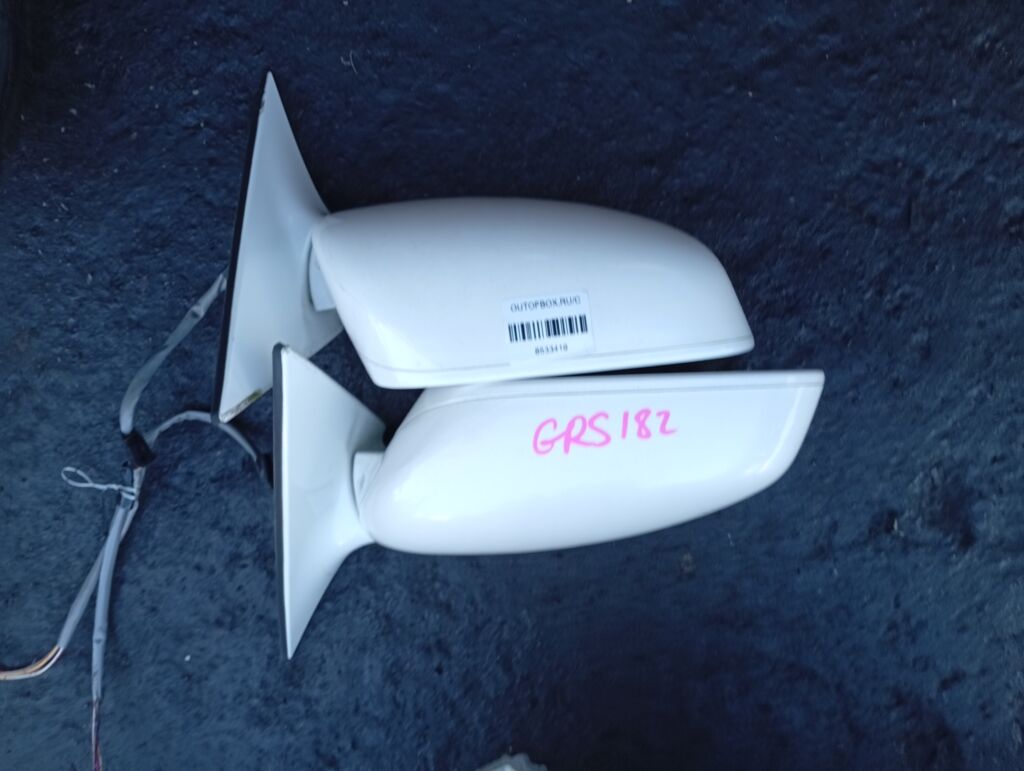 Зеркало двери боковой на Toyota Crown GRS182