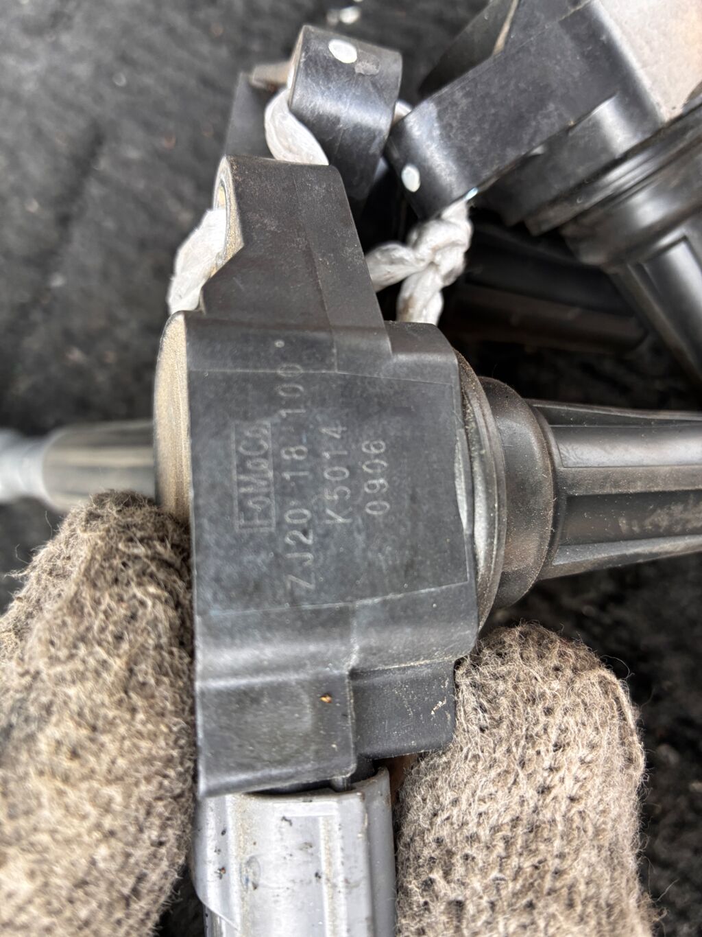Катушка зажигания на Mazda Demio DY5W ZY-VE ZJ20-18-100  IC-DL067  LC-016-6806  ZJ2018100A