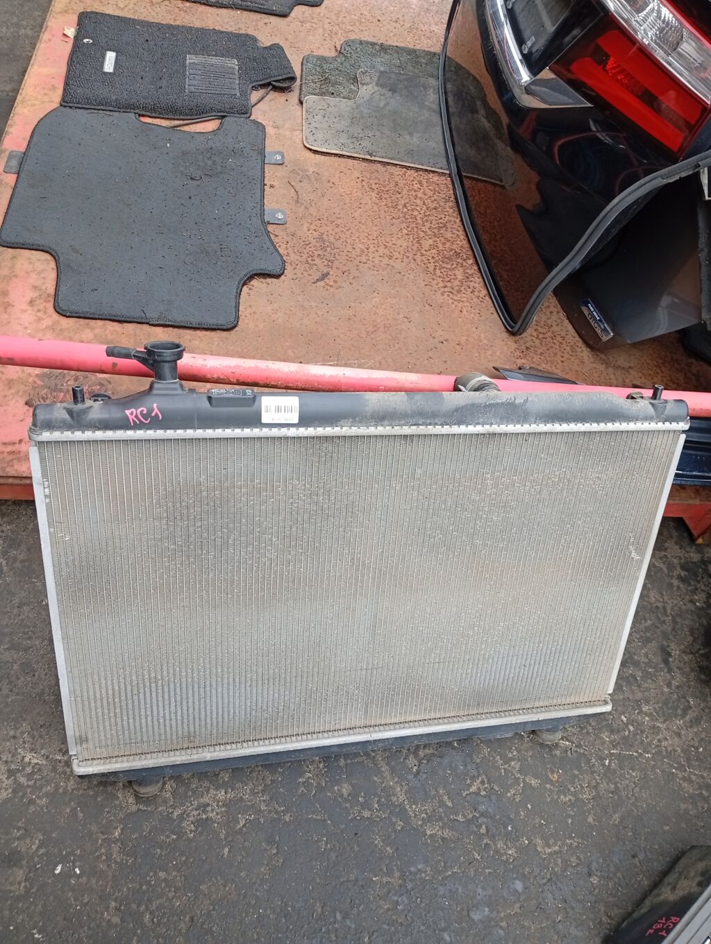 Радиатор ДВС на Honda Odyssey RC1 K24W