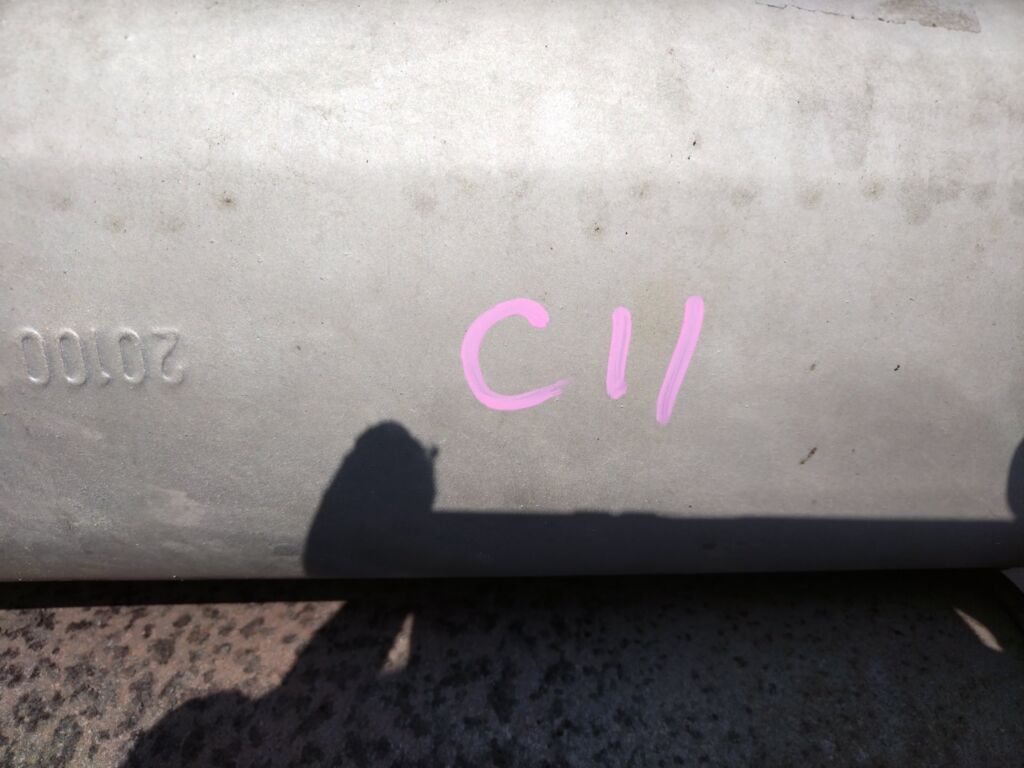 Глушитель на Nissan Tiida C11 HR15DE