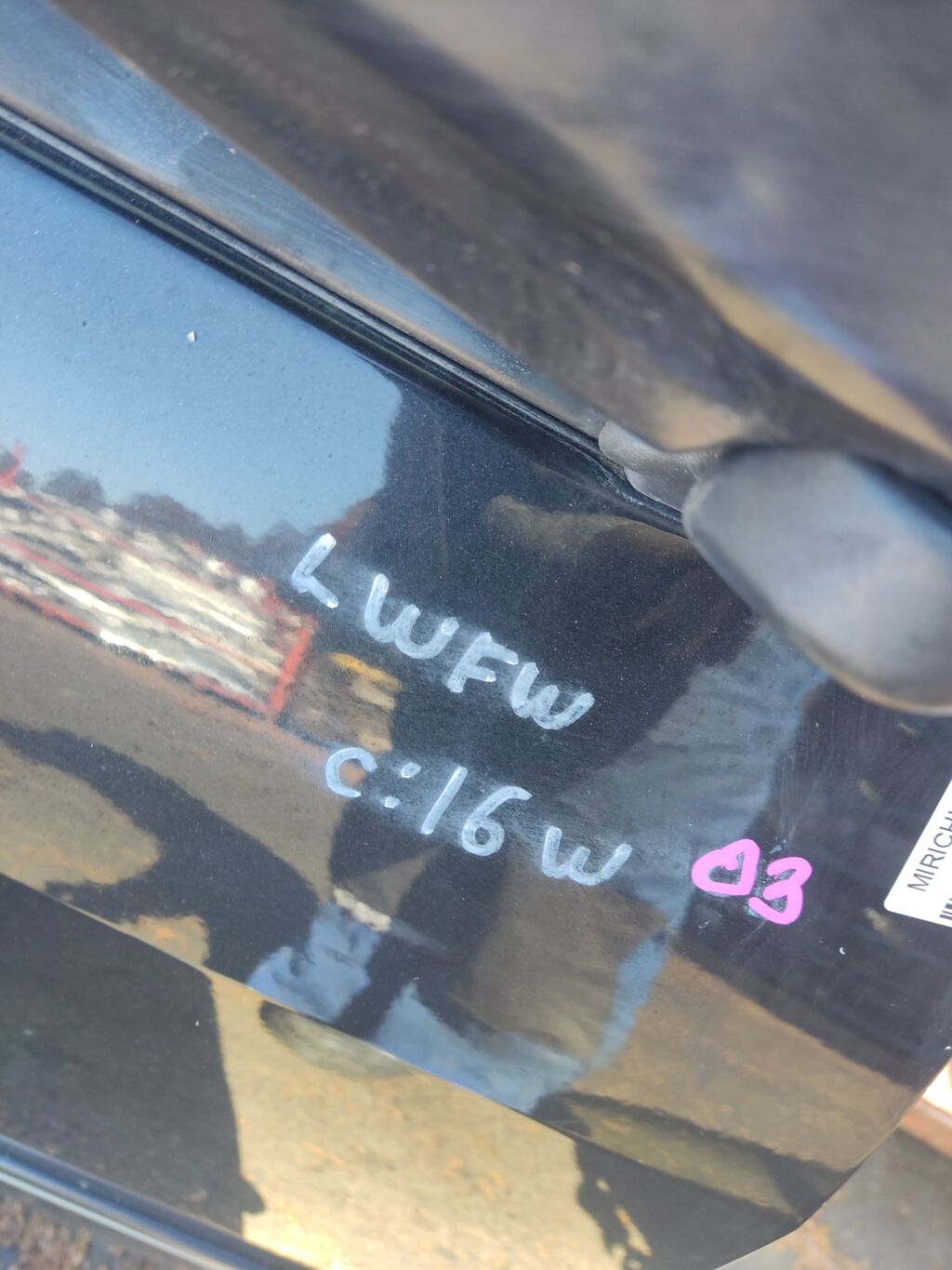 Дверь боковая на Mazda Mpv LWFW, Переднее Правое расположение