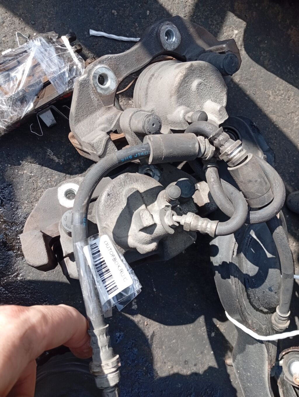 Суппорт на Mazda Axela BL5FW ZY-VE, Переднее расположение