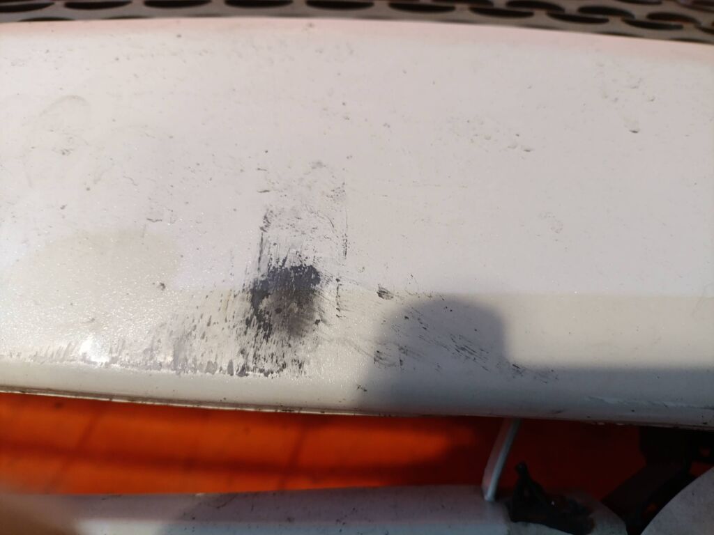 Бампер на Nissan March BNK12 CR14DE 9771, Переднее расположение