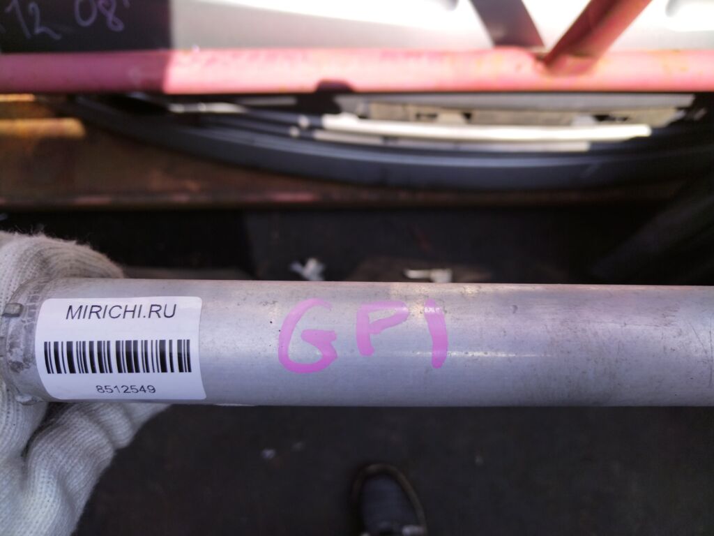 Радиатор кондиционера на Honda Fit Hybrid GP1 LDA