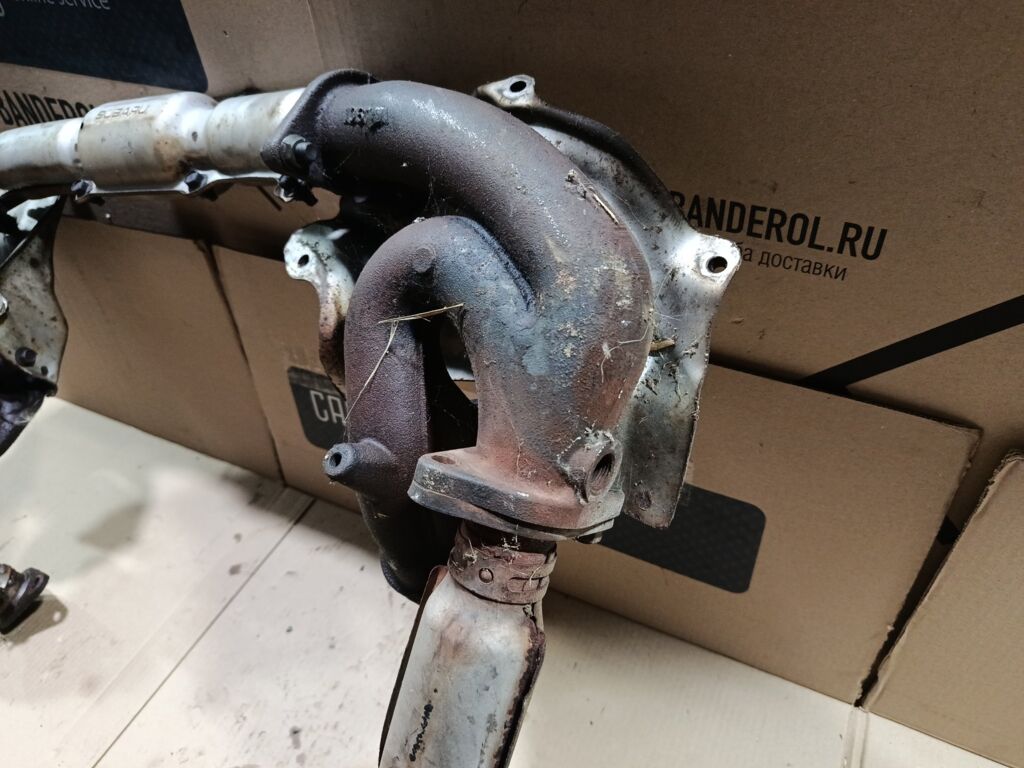Коллектор выхлопной на Subaru Legacy Wagon BH5 EJ206 Фото 8