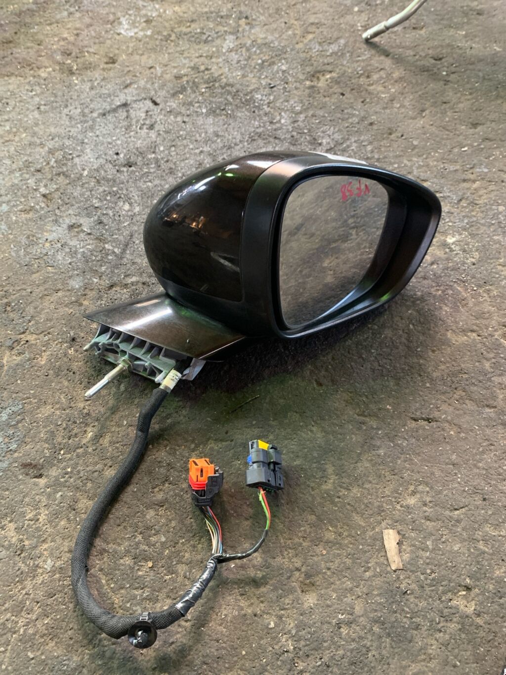Зеркало двери боковой на Peugeot 508 VF38, Правое расположение
