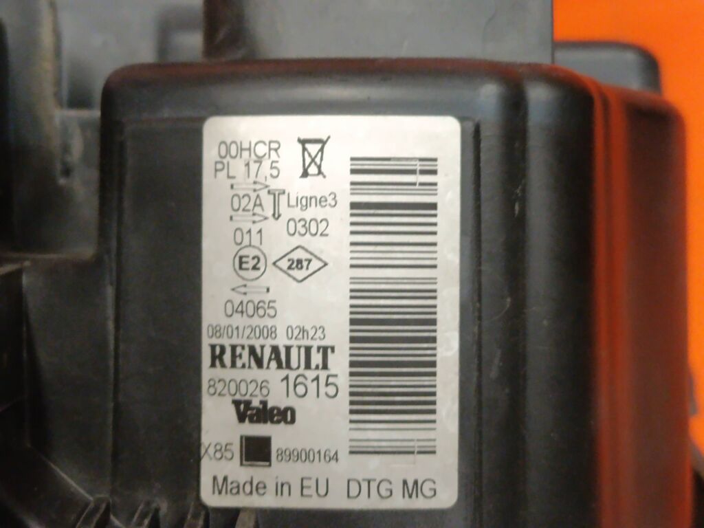 Фара на Renault Clio CR1B Фото 5