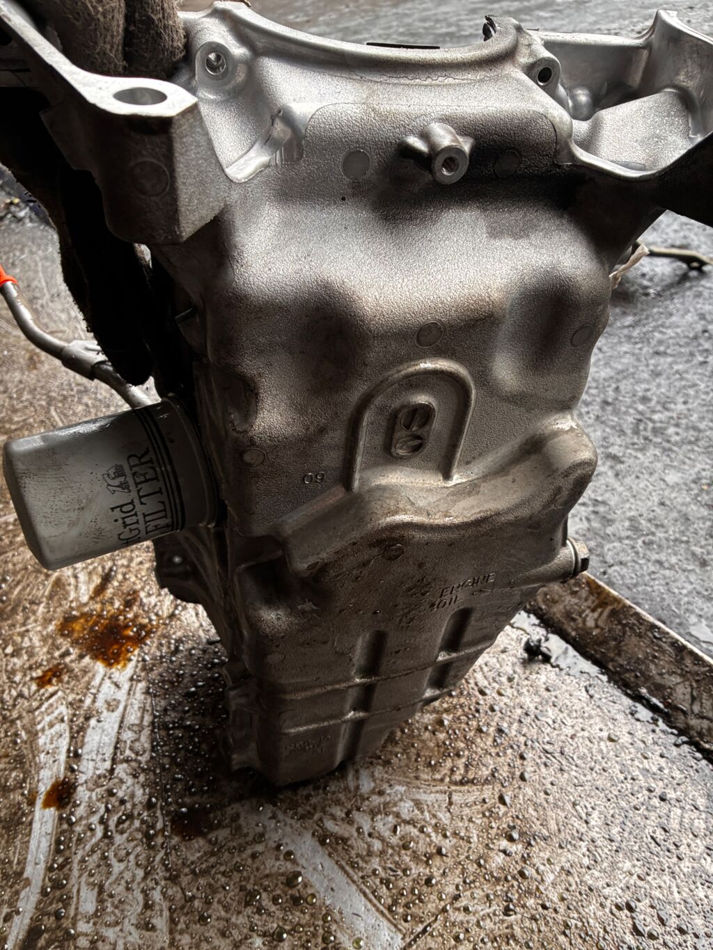 Поддон на Honda Fit GE6 L13A