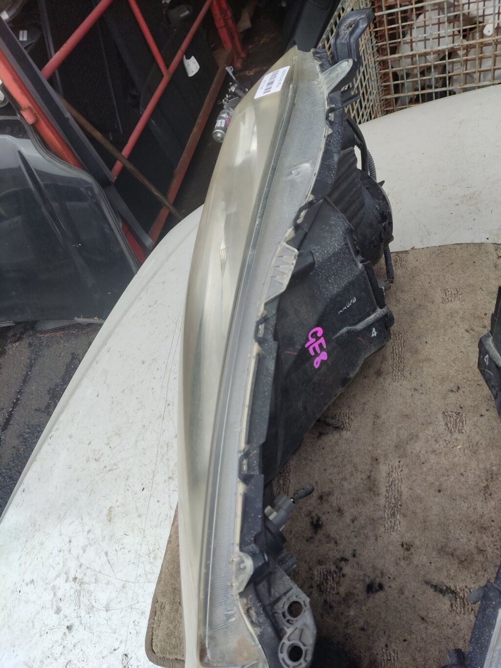 Фара на Honda Fit GE6 P9604, Правое расположение