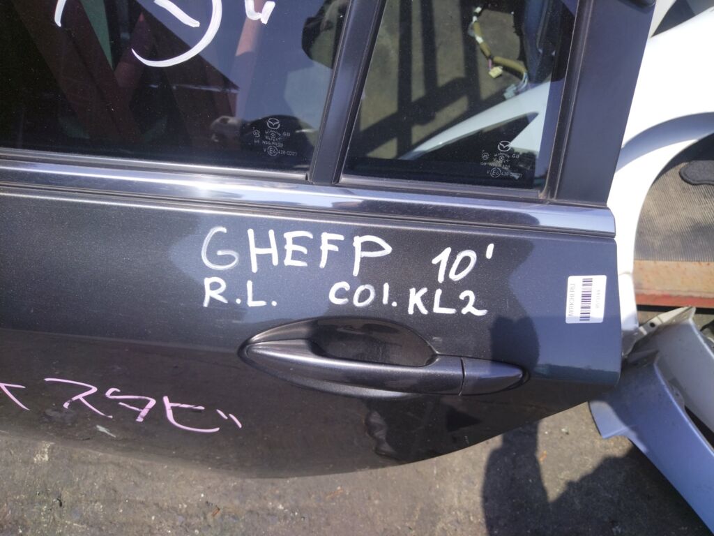 Дверь боковая на Mazda Atenza GHEFP, Заднее Левое расположение