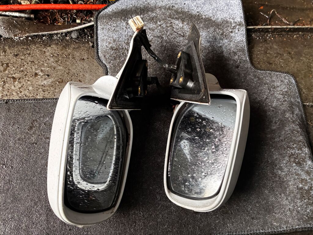 Зеркало двери боковой на Toyota Mark X GRX120