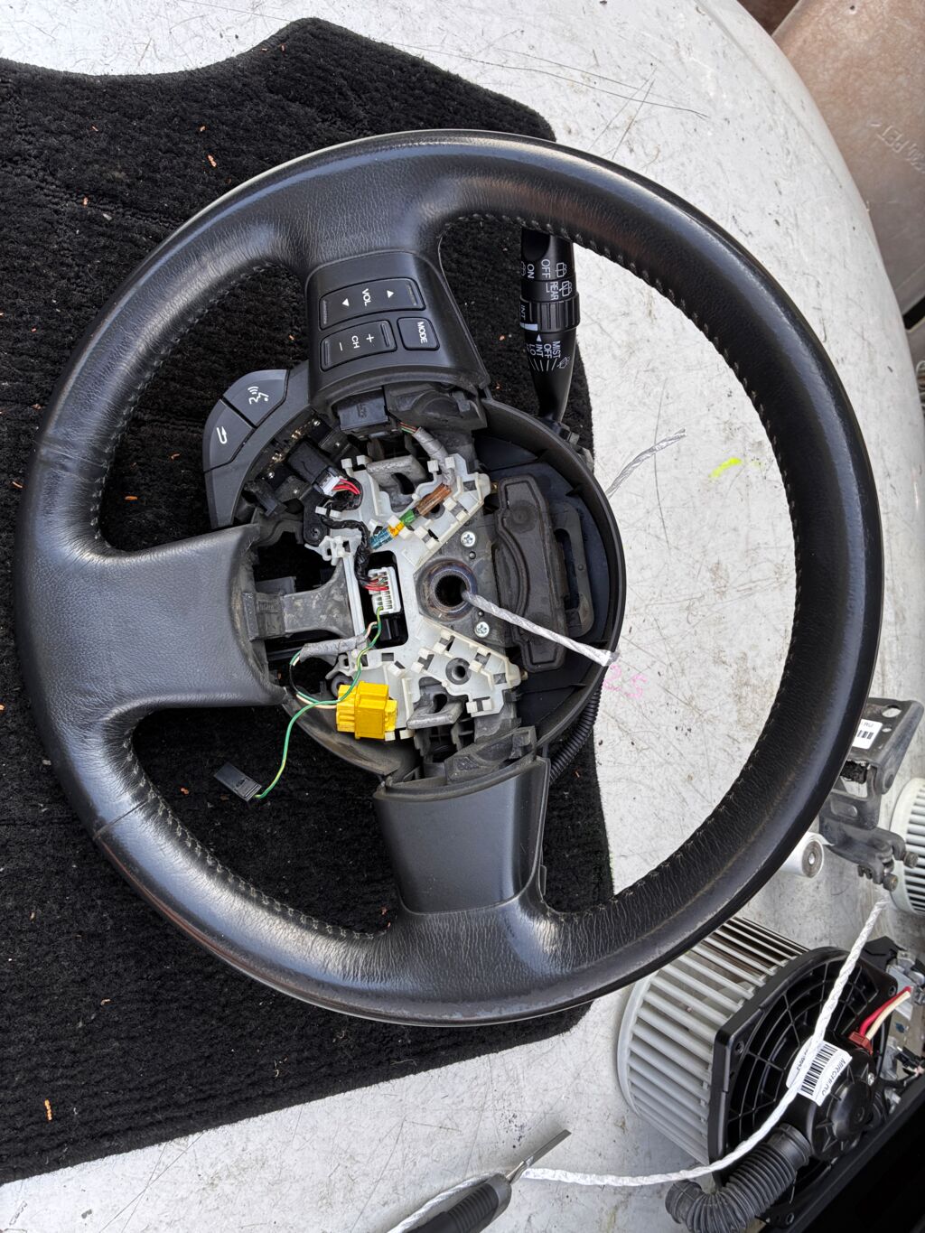 Руль на Honda Stepwgn RG1