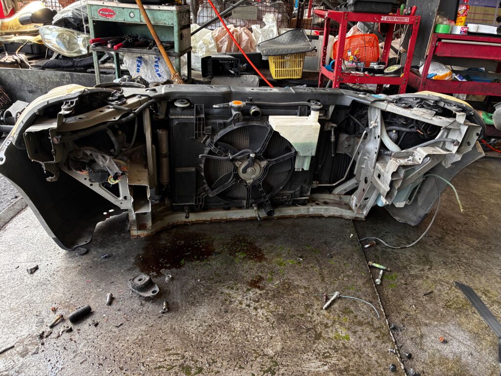 Ноускат на Nissan Tiida C11 P4278