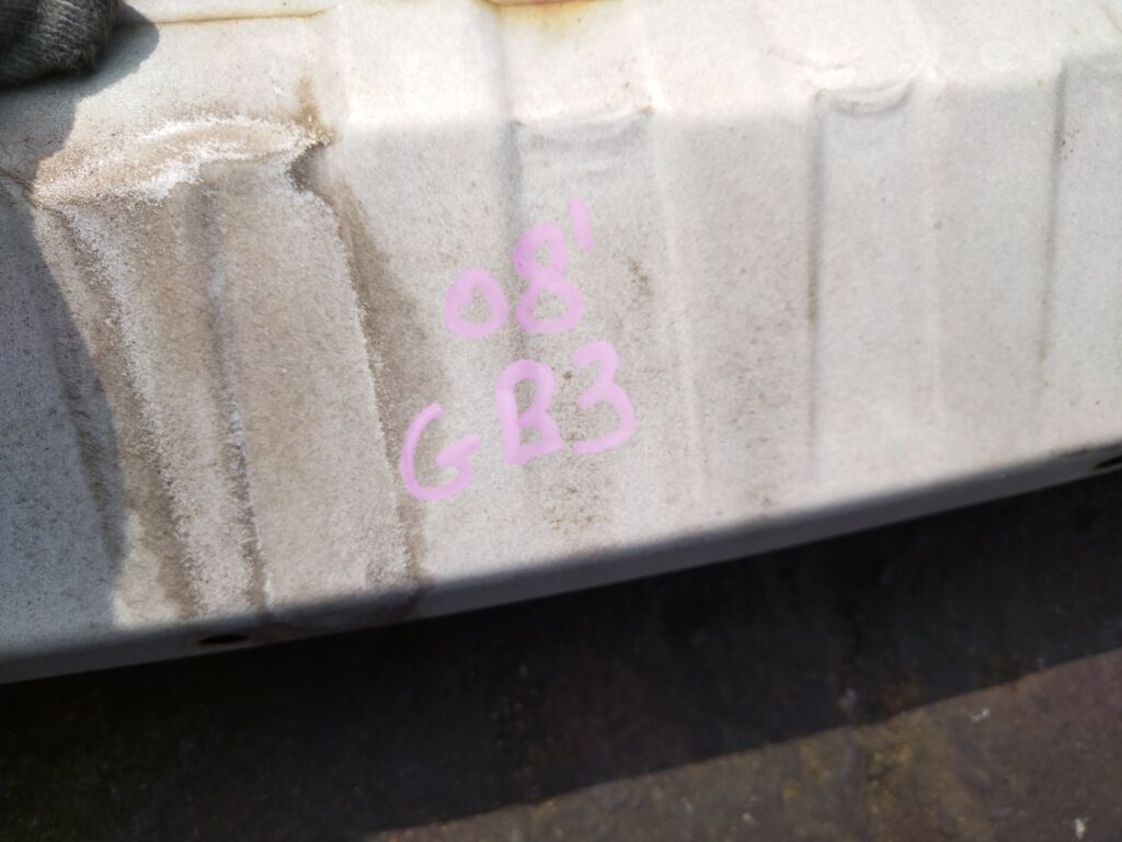 Жесткость бампера на Honda Freed GB3, Переднее расположение